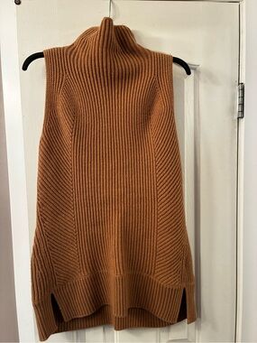 Vince sweater turtleneck vest